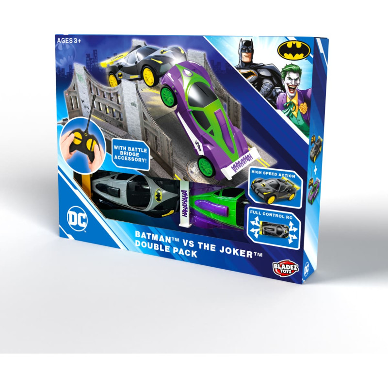 Bladez Batman vs The Joker dvigubas RC automobilių rinkinys, 1:28