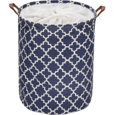 Springos Žaislų ir drabužių laikymo krepšys Springos HA0137, 63 L, su rankenomis, tamsiai mėlynas