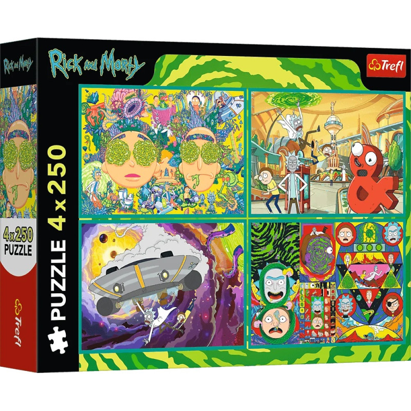 ZAKRĘCONY ŚWIAT RICKA I MORTY EGO*4x250*