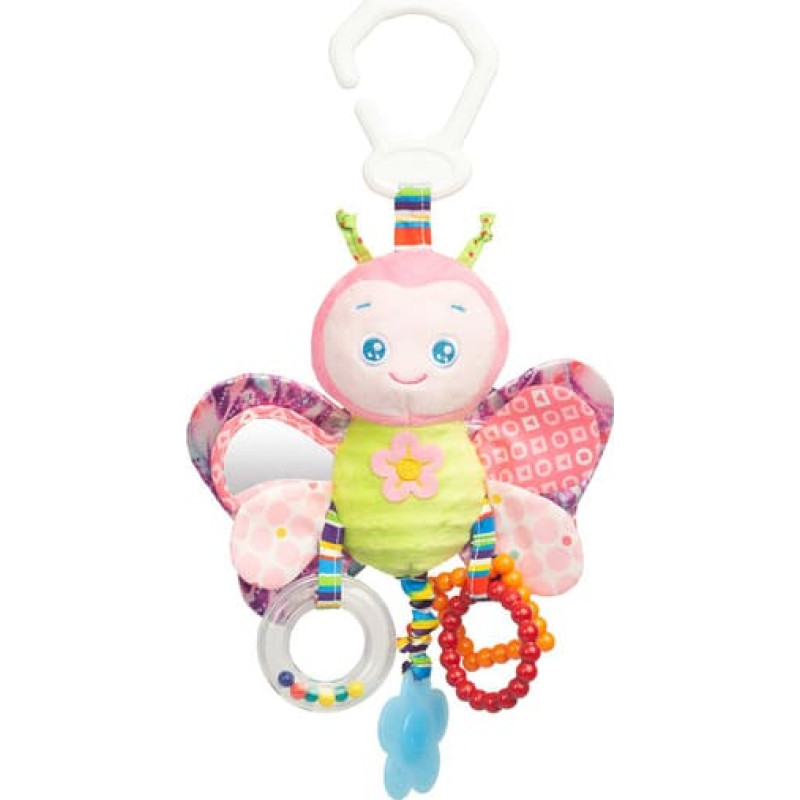 Sensillo spalvingas kelioninis barškutis Drugelis