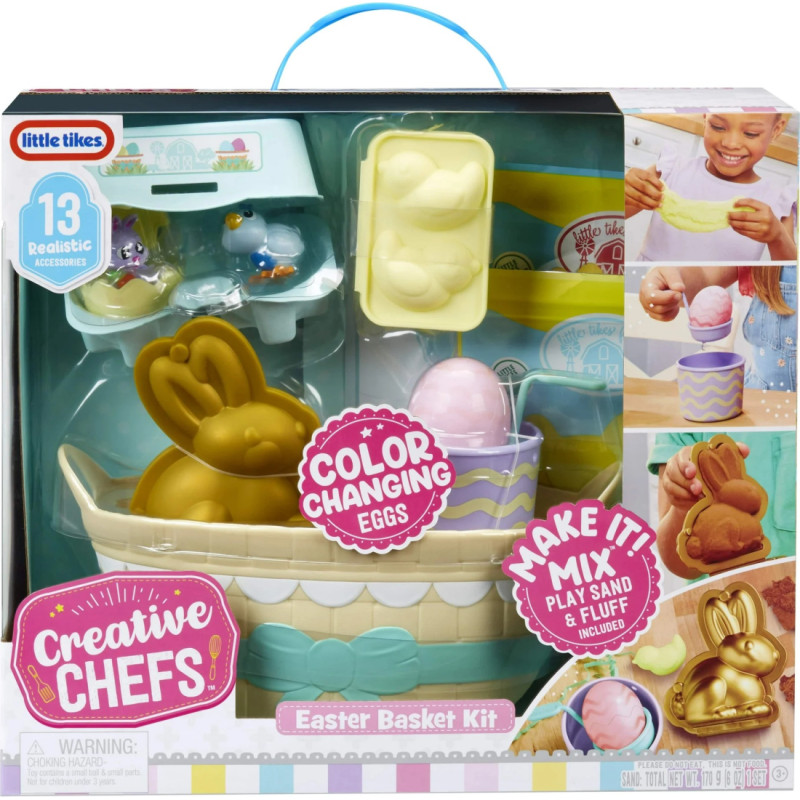 Little Tikes 480928-INT Creative Chefs Velykų krepšelio rinkinys