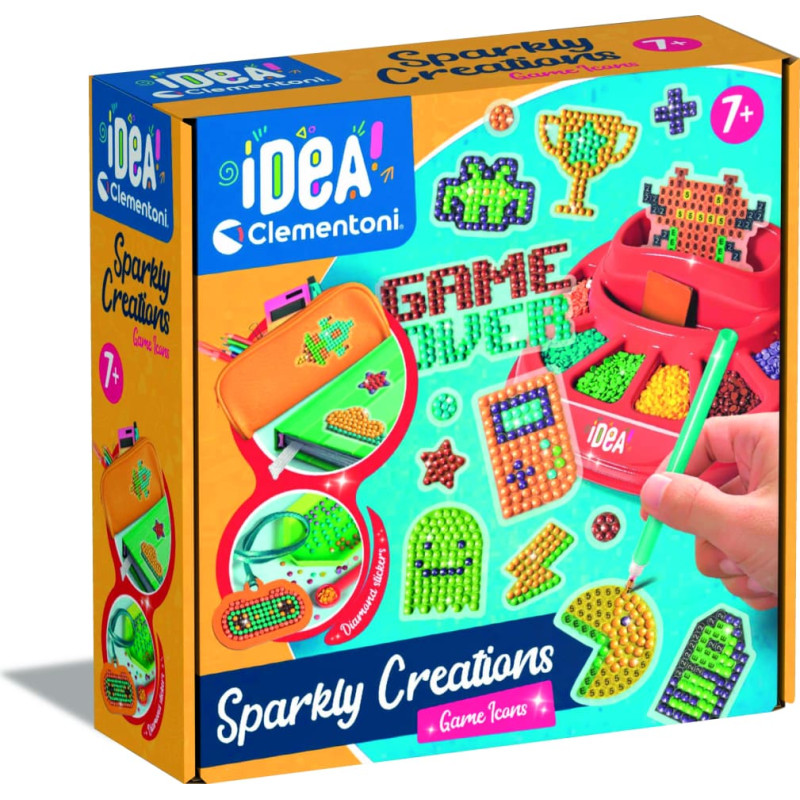 Clementoni IDEA mākslas darbu komplekts Spēļu ikonas, 18774