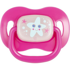 Canpol 22/435_pin silikoninis čiulptukas 6-18 mėn., apvalus, Love&Sea