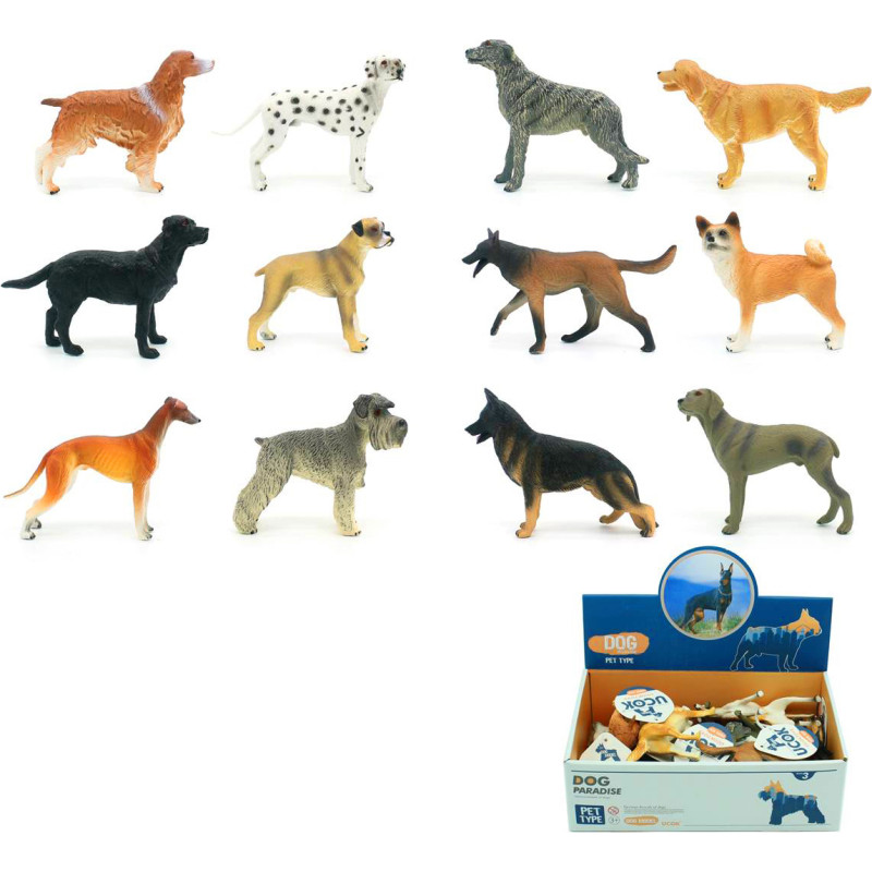 FIGURKA PIES 12 WZORÓW