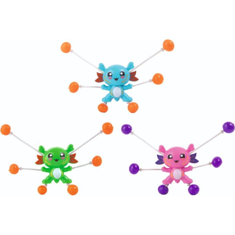 Trendhaus Lipnus žaislas langui – Laipiojantis aksolotlis (1 vnt., 3 dizainai)