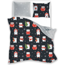 BEDDING SET 220X200+2X70X80 COTTON. SCANDIC 053