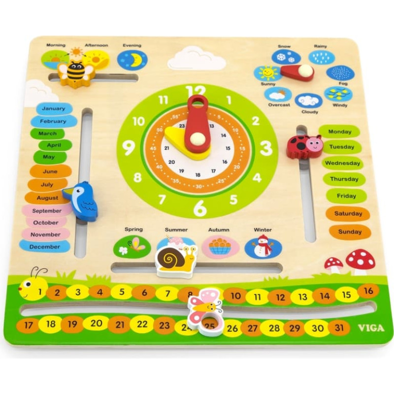 Viga 44538 Tablica manipilacyjna dni tygodnia