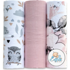 Ega Kids Diaper - SET - 21808 - MUSLIN - EGA - size 60x80 cm  - nr 21