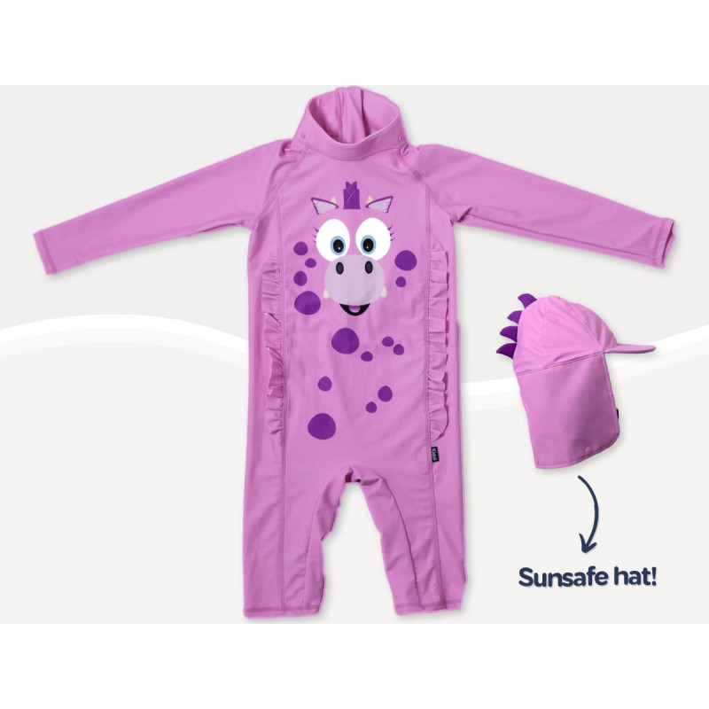 My Carry Potty Maudymosi kostiumas, Rožinis Drakonas 18-24 mėn.