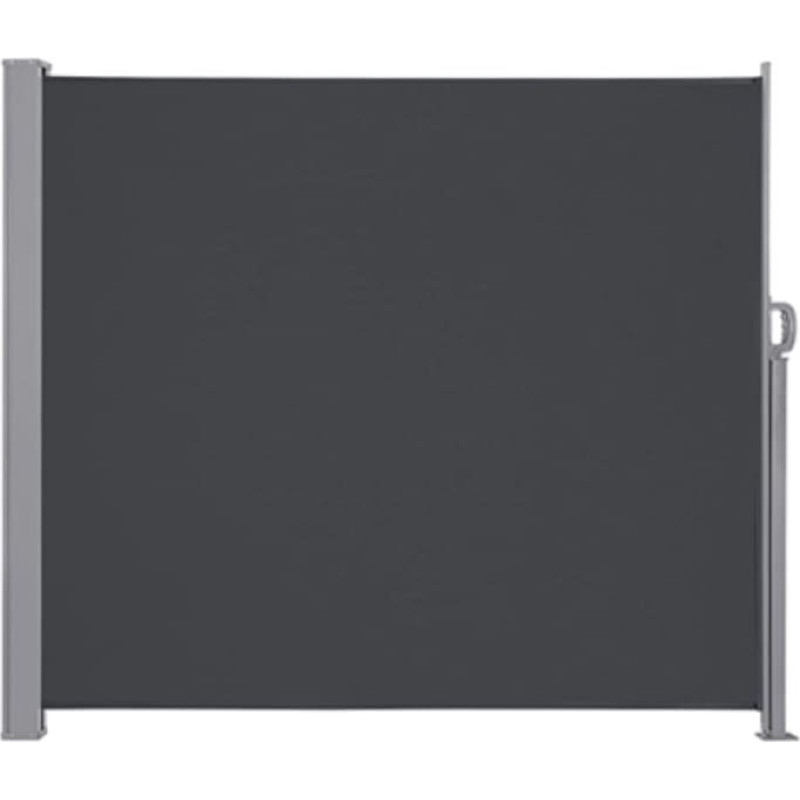 LUARO ištraukiamas šoninis ekranas terasai 180 x 400 cm grey