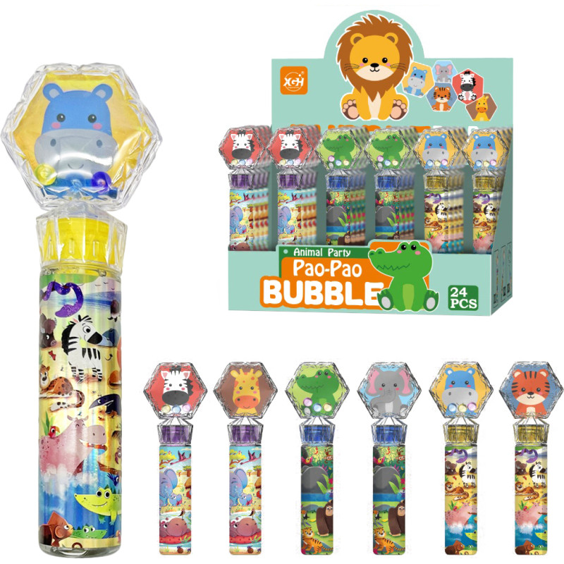 BAŃKI MYDLANE ZWIERZĘTA GRZECHOTKA 38ml