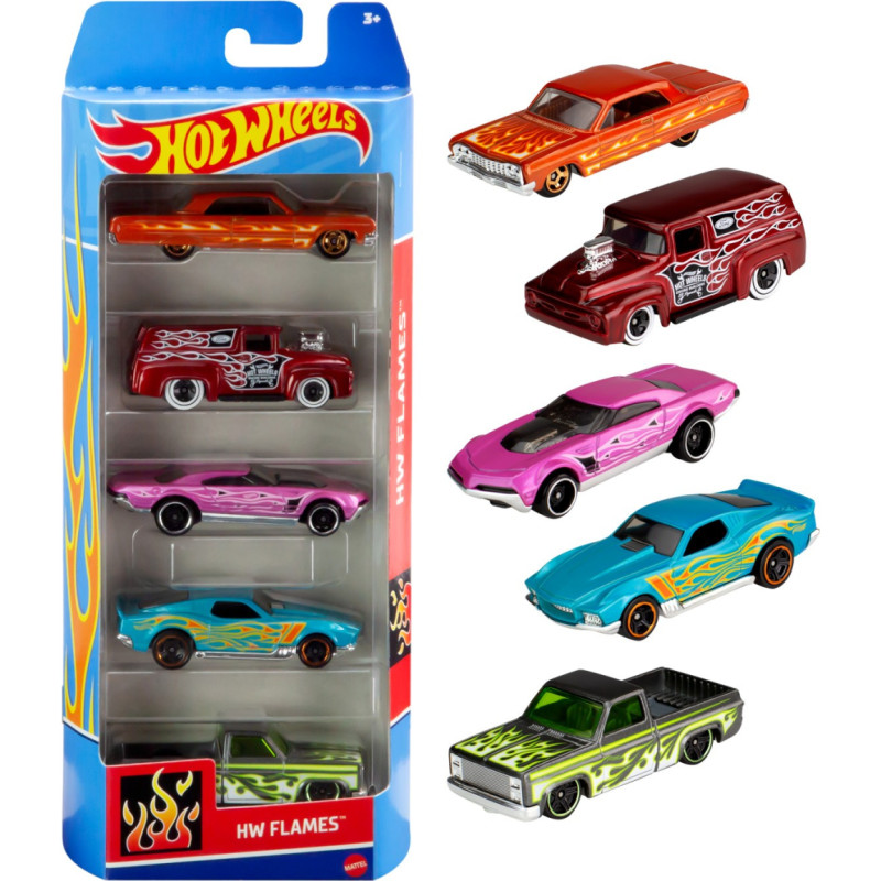 Hot Wheels Basic Car 5 Pack 1806