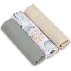 Sensillo MUSLIN DIAPER 3-PACK 60X80 EG-0007