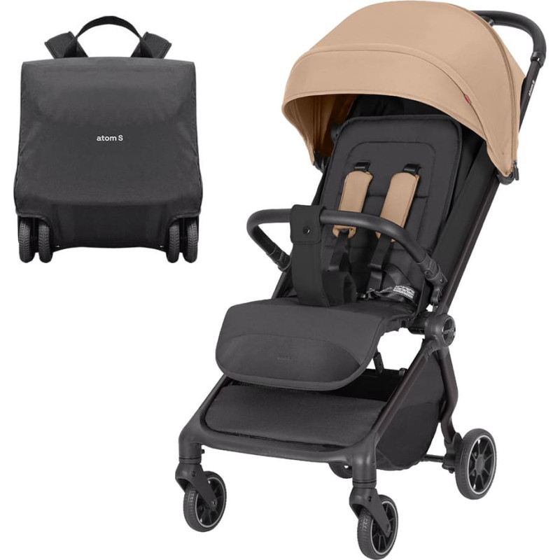 Carrello Baby Baby stroller CARRELLO Atom S CRL-5526 Down Beige