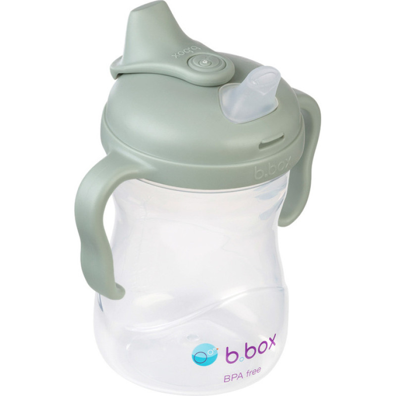 B.box BB200510 Kubek z miękkim ustnikiem szałwiowy