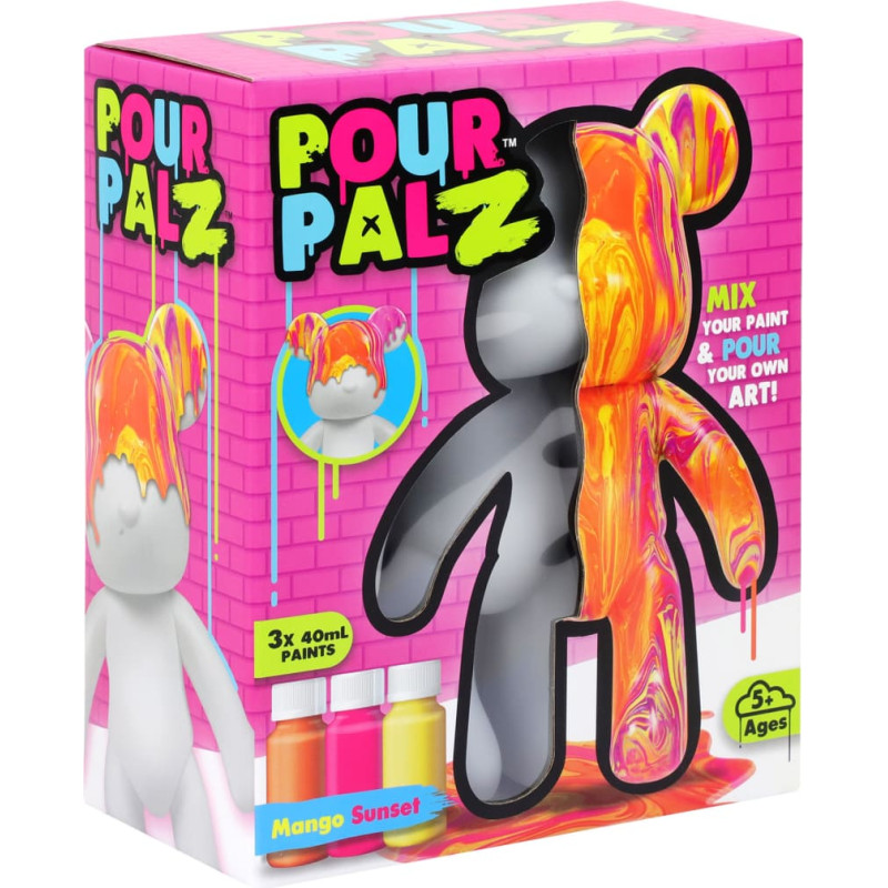 Pour Palz "Pasidaryk pats" dažomas meškiukas – Mangų magija