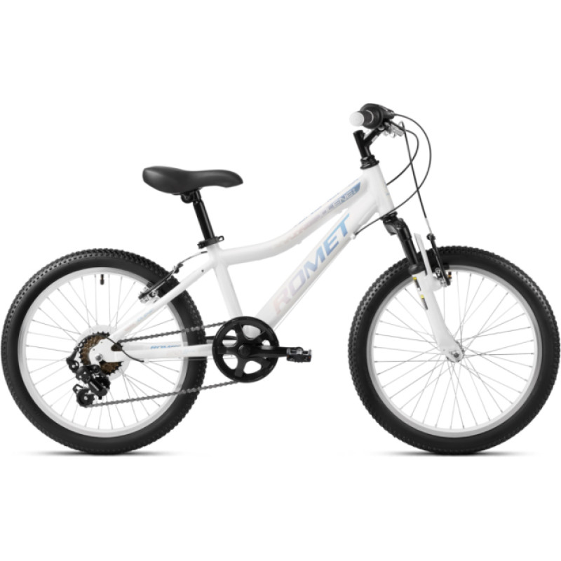 Romet vaikiškas dviratis – ROMET Jolene 20 KID 2, baltai-mėlynai-rožinis