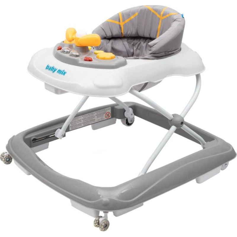 Baby Mix vaikštynė su vairu – mėlyna, modelis J-888 (39121)