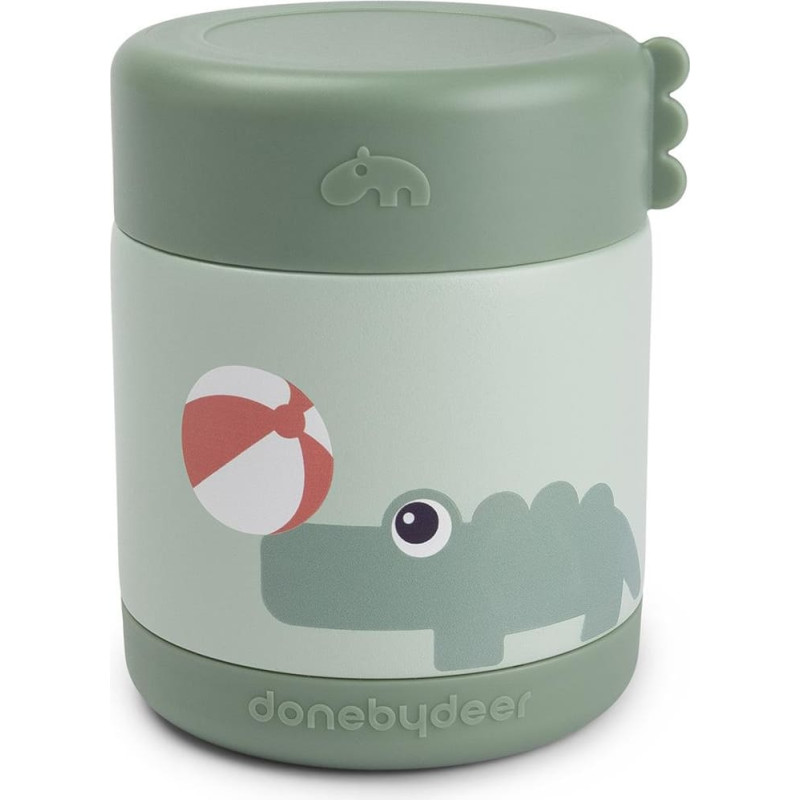 Done By Deer maisto termosas Playground 300ml Green