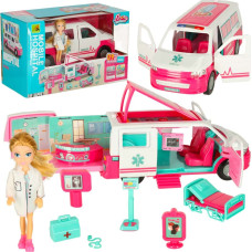 Aksesuarai lėlių greitosios pagalbos mobiliajai ligoninei