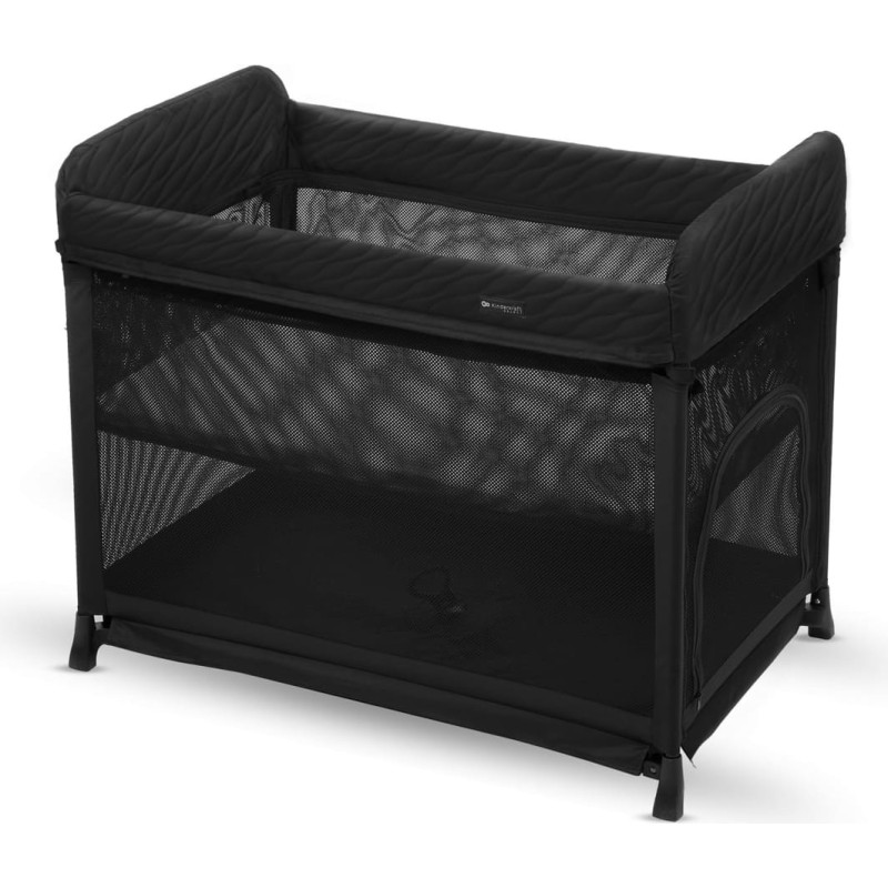 Kinderkraft ceļojumu gultiņa MOON DREAM, black, KLMODR00BLK3000