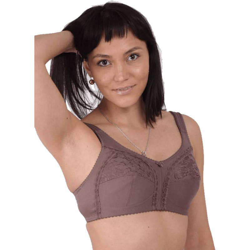Tonus Elast 0407-02 Sofija Elastic medical-rehabilitation bra Pepper N3 (DD85)