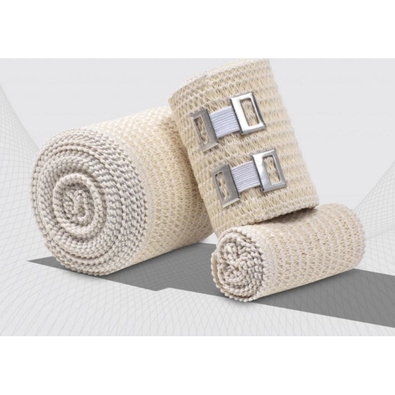 Tonus Elast 9512 Medical elastic bandage (tape type), medium stretch, 120 mm wide, 5.0m height