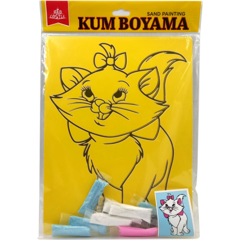 Red Castle kūrybinis smėlio rinkinys, 275x205 mm, Katytė