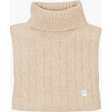 Livly Clothing pintas kašmyro šalikas „Cable Knit“, smėlio spalvos, vienas dydis