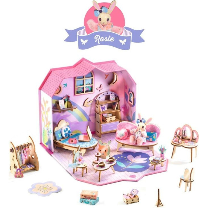 Djeco Pasidaryk pats - Miniatiūrinis namas - Rosie