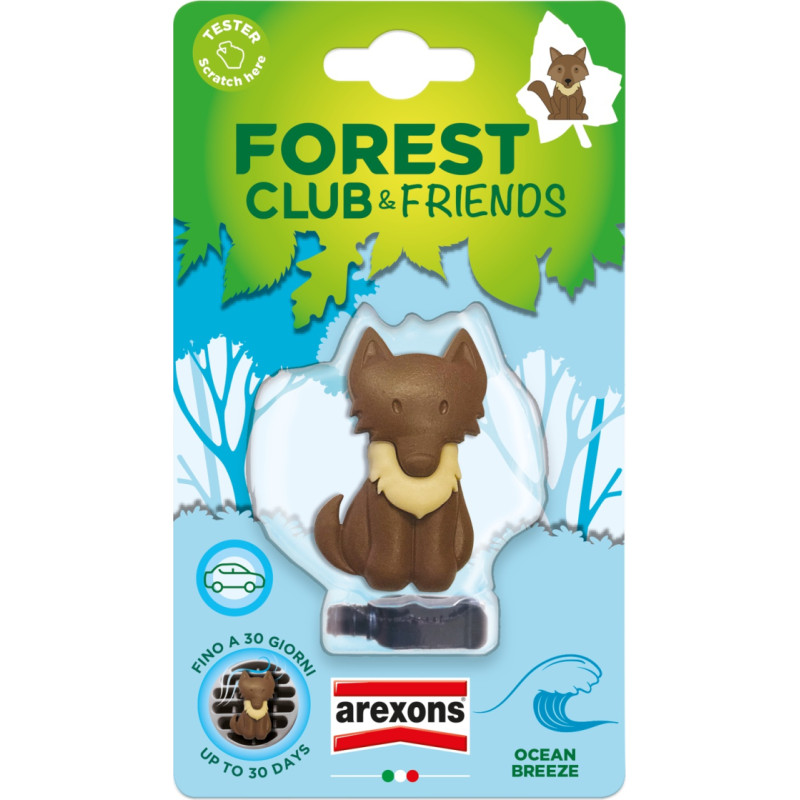 Arexons Forest club &ndash; WOLF car vent air freshener