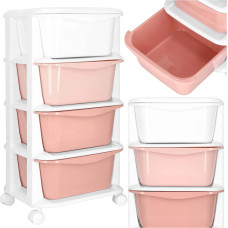 Springos Mobilus stalčius ant ratukų su 4 stalčiais Springos HA0212