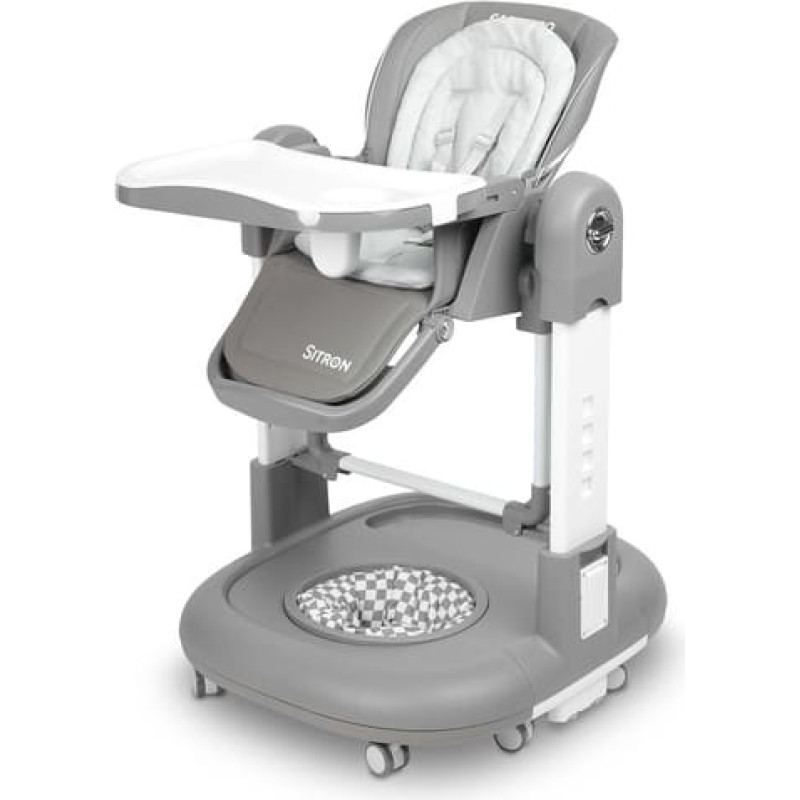 Caretero maitinimo kėdutė SITRON, pilka