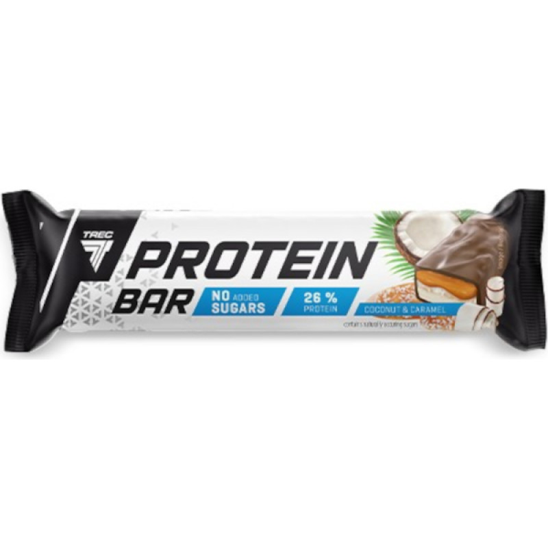 Trec Valgubatoon TREC Protein Bar 48g, Coconut & Caramel