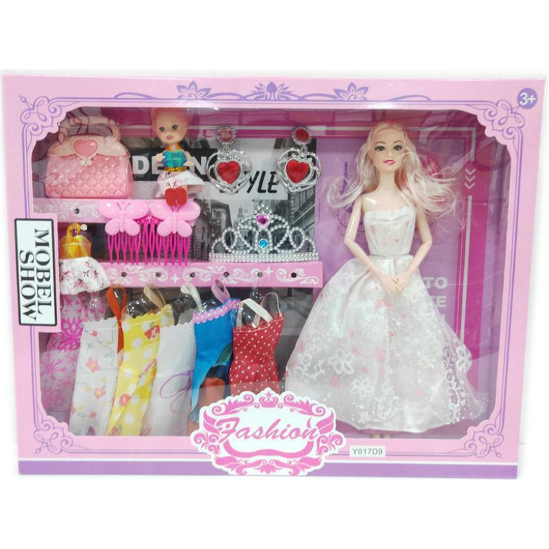 Other 12483 LALKA  PANNA MŁODA Z AKCESORIAMI