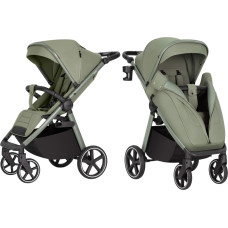 Carrello Baby Vežimėlis pasivaikščiojimams CARRELLO Bravo SL DELUXE CRL-5520 Mosaic Green
