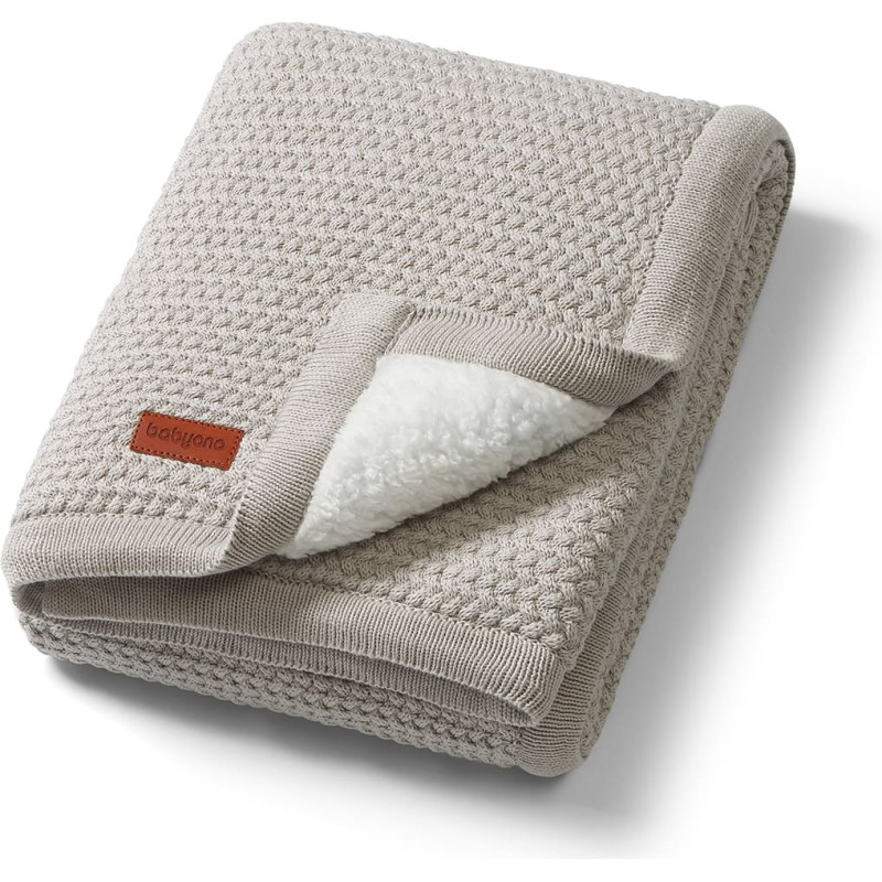 BabyOno – medvilninis užklotas su pašiltinimu, pilkas, 1658