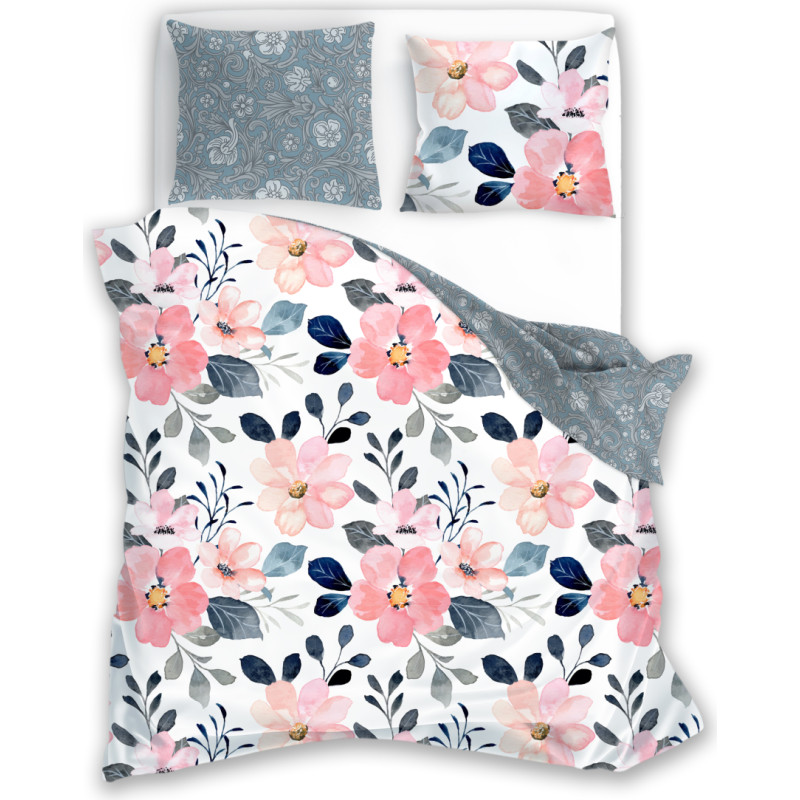 POŚCIEL KPL.140X200+70X90 MILAGRO VERDE 011 SATYNA BAW.