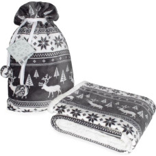 GIFT BLANKET SACO IN A BAG 150X200 PAT.001 GREY