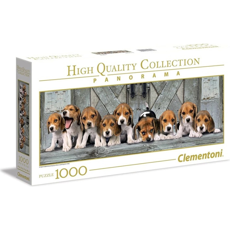 Clementoni pusle Beagles koerad 1000 tk
