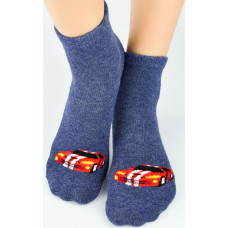Noviti SB009-B-02 Skarpety bawełna ABS z silikonem chłopięce 15/18