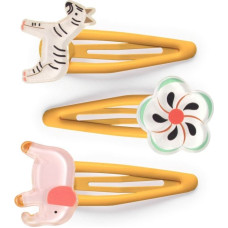 Djeco Plume - Plaukų segtukai - Džiunglės (3 vnt.)