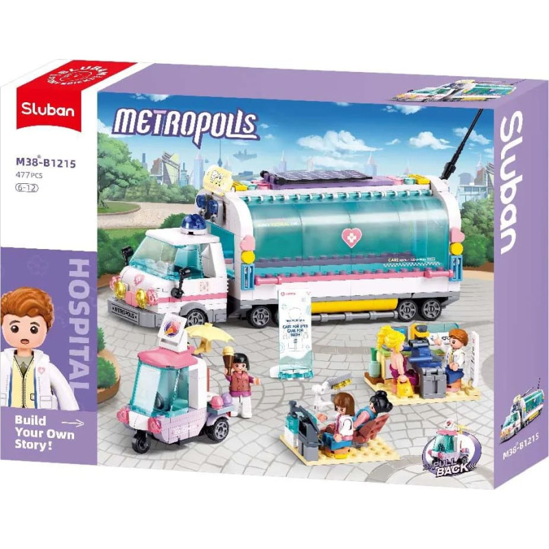 Klotsikomplekt Arstibuss 477 osa