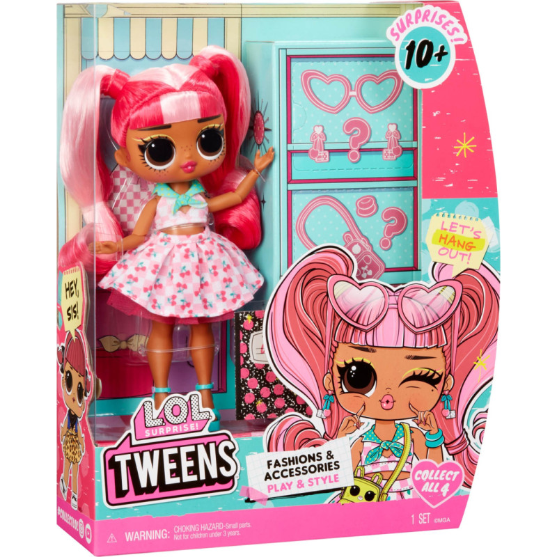 LOL 542575-EUC L.O.L. Surprise Tweens Core Doll Cherry BB