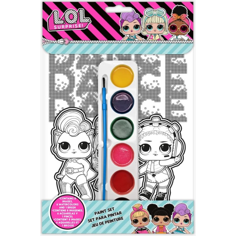 Kids Euroswan - Akcesoria Licencyjne PAINTING SET LOL