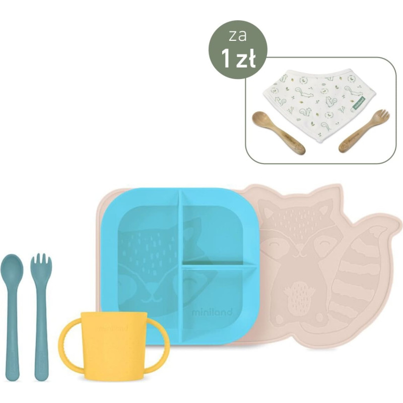 Miniland BLW LEARNING TABLEWARE SUNSHINE