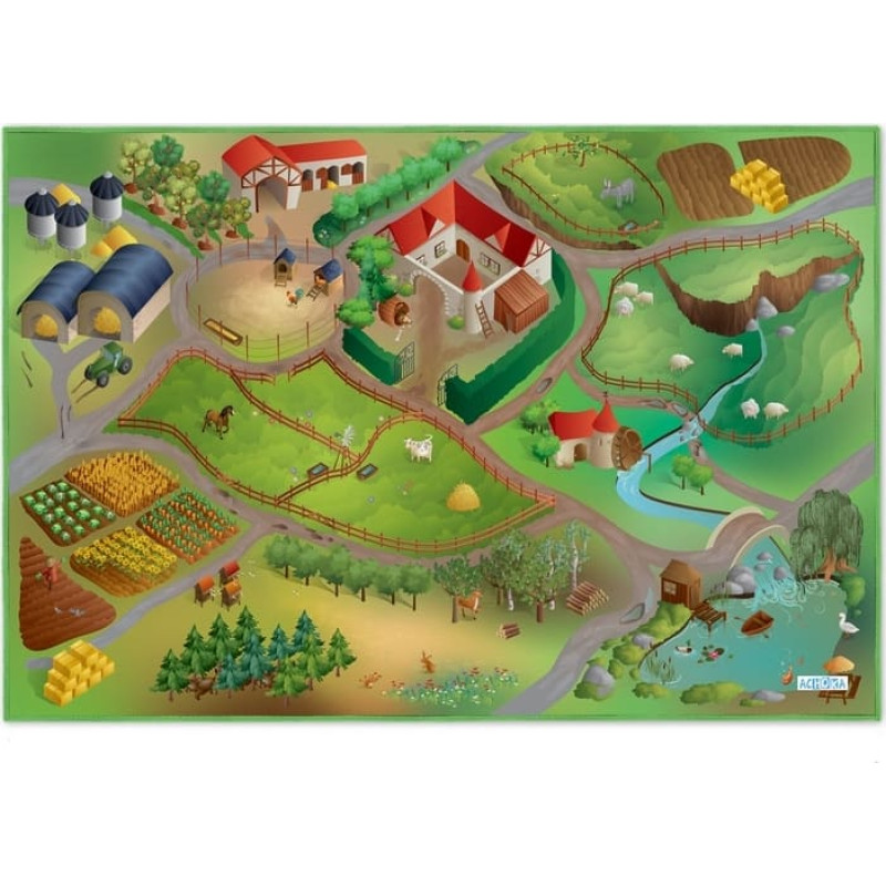 Marko PLAY MAT FARM 75X112