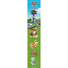 Nickelodeon Dekoracje ROOM DECORATION MEASURING CHART PAW PATR