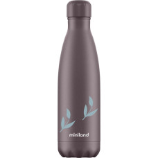 Marko ML89438 Termos butelka Terra 500ml - śliwkowy / kwiaty