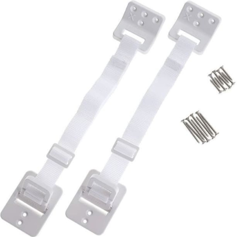 Dreambaby 4 HINGED FURNITURE ANCHORS